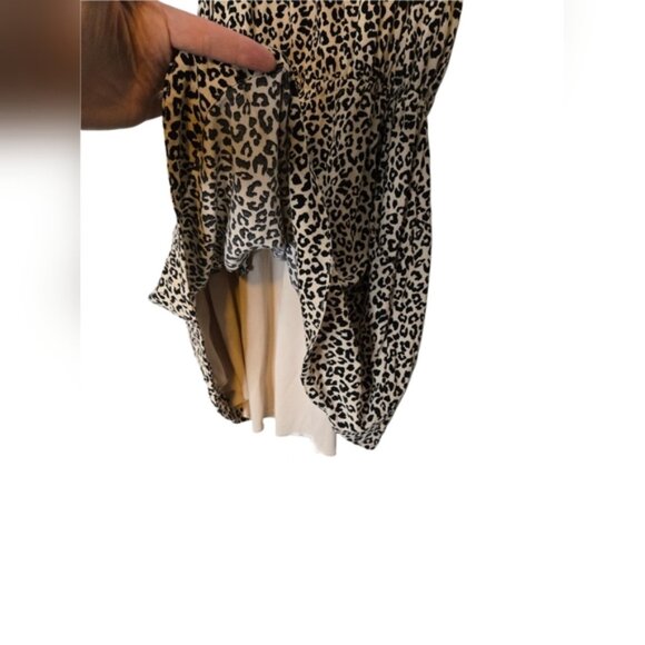 Guess Sexy Leopard Print Mini Spring Size M Dress Pockets Mobwife Y2K Pretty - Picture 5 of 8